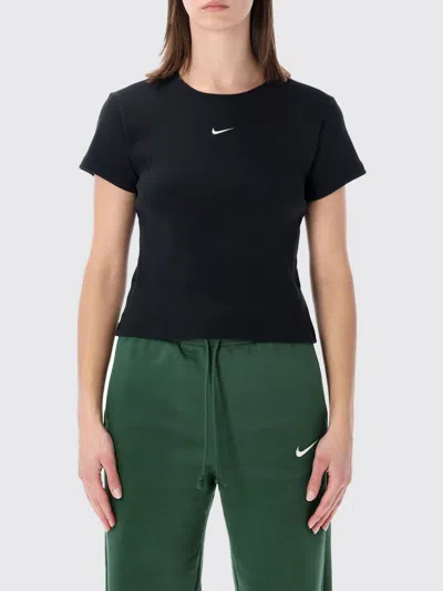 Nike T-shirt  Woman Color Black