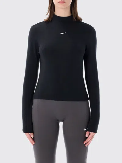 Nike Top  Woman Color Black In Blue
