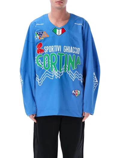 Nike T Shirts And Polos In Blue