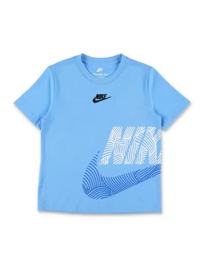 Nike T Shirts And Polos In Blue