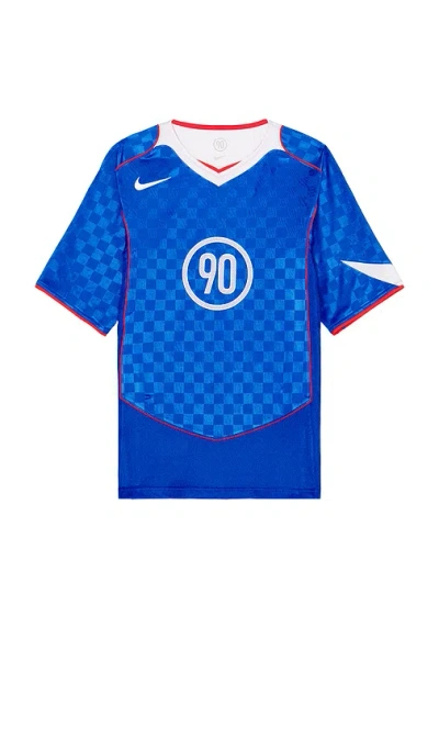 Nike T90 Croatia Jersey In Blue