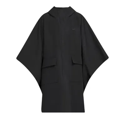 Pre-owned Nike Tailored Rain Poncho 'black/anthracite' | Women's Size Onesize