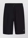 Nike Tailored Shorts With Buttoned Back Pockets And Pleats In Black