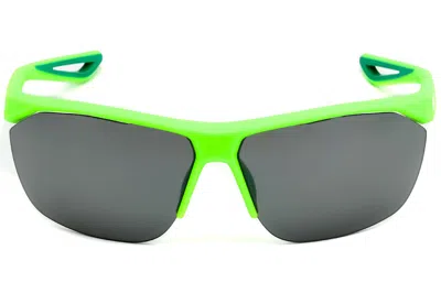 Nike Tailwind Ev0915 Sunglasses In (303) - Matte Volt Green / Grey Silver Flash
