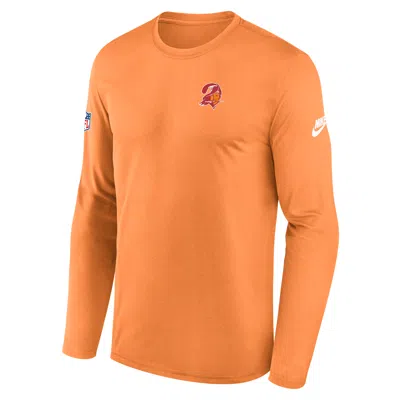 Nike Orange Tampa Bay Buccaneers Legend Small Logo Performance Long Sleeve T-shirt
