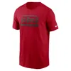 Nike Tampa Bay Buccaneers Local Essential  Men's Nfl T-shirt In Red