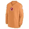 Nike Tampa Bay Buccaneers Logo  Men's Nfl Long-sleeve Windshirt In Orange