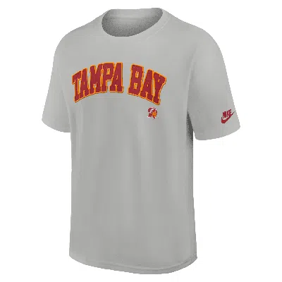 Nike Tampa Bay Buccaneers Rewind Statement Max90  Men's Nfl T-shirt In Grey