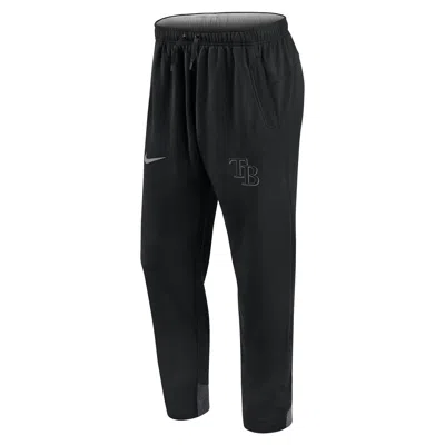 Nike Tampa Bay Rays Authentic Collection Flux  Men's Dri-fit Mlb Jogger Pants In Black