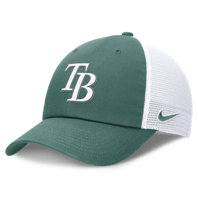 Nike Tampa Bay Rays Bicoastal Club  Unisex Mlb Trucker Adjustable Hat In Brown