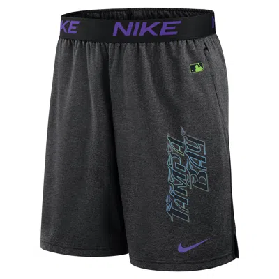 Nike Tampa Bay Rays City Connect Practice  Men's Dri-fit Mlb Shorts In Black