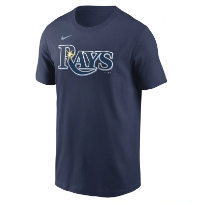 NIKE TAMPA BAY RAYS FUSE WORDMARK  MEN'S MLB T-SHIRT,1015594596