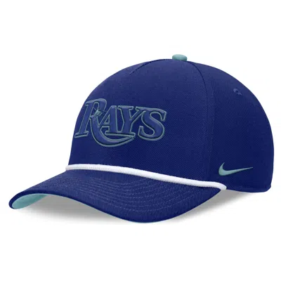 Nike Tampa Bay Rays Rise  Men's Mlb Adjustable Hat In Blue