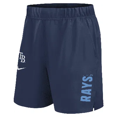 Nike Tampa Bay Rays Victory Menâs  Men's Dri-fit Mlb Shorts In Blue