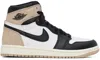 Nike Tan & White Air Jordan 1 Sneakers In Black/legend Md Brow