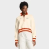 Nike Tan Clemson Tigers Legacy Half-zip Sweatshirt In Neutral