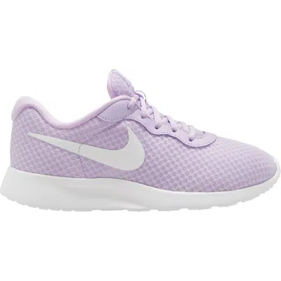Nike Tanjun Ease Shoe In Violet/white/black