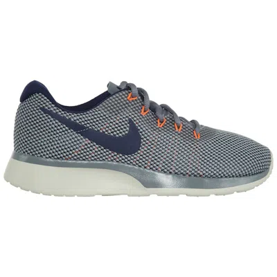 Pre-owned Nike Tanjun Racer (women's) Sneakers In Cool Grey/binary Blue