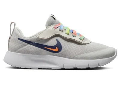 Pre-owned Nike Tanjun Se Easyon Midnight Navy Sneakers In Photon Dust/phantom/total Orange