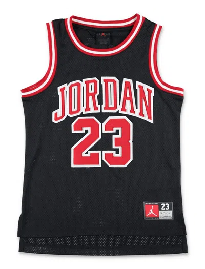 Nike Jordan Kids 23 Michael Jordan Jersey In Black