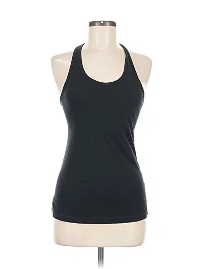 Pre-owned Nike Tank Top Black Halter Neckline Tops