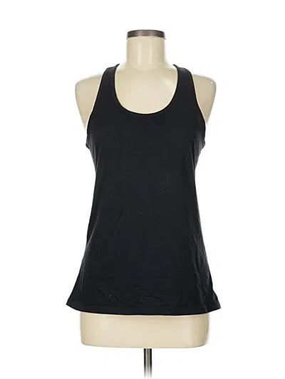 Pre-owned Nike Tank Top Black Halter Neckline Tops