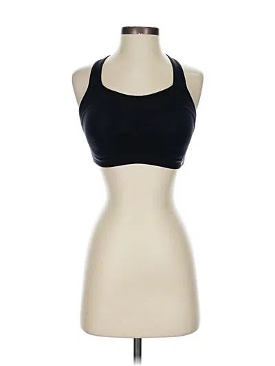 Pre-owned Nike Tank Top Black Halter Neckline Tops