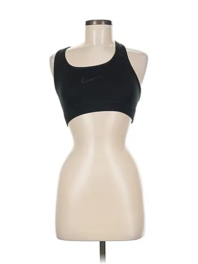 Pre-owned Nike Tank Top Black Halter Neckline Tops