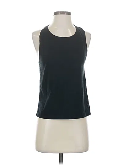 Pre-owned Nike Tank Top Black Halter Neckline Tops