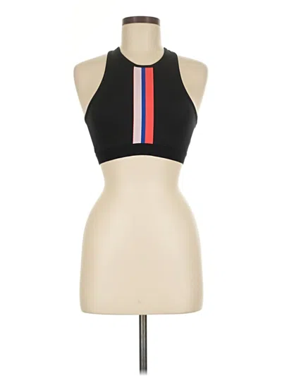 Pre-owned Nike Tank Top Black Halter Neckline Tops