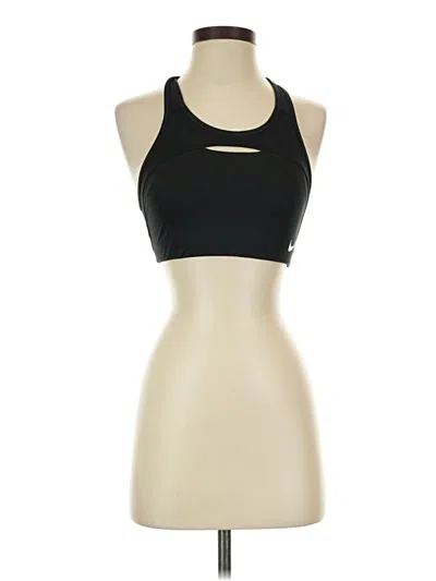 Pre-owned Nike Tank Top Black Halter Neckline Tops