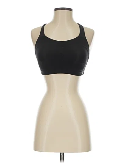 Pre-owned Nike Tank Top Black Halter Neckline Tops