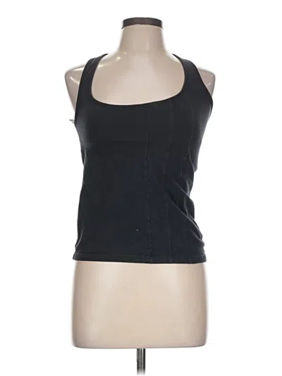 Pre-owned Nike Tank Top Black Halter Neckline Tops