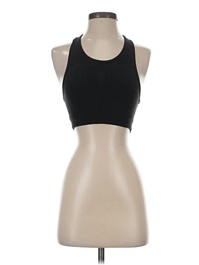 Pre-owned Nike Tank Top Black Halter Neckline Tops
