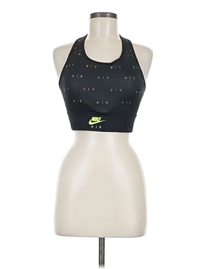 Pre-owned Nike Tank Top Black Halter Neckline Tops