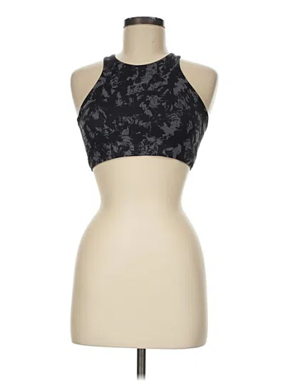 Pre-owned Nike Tank Top Black Halter Neckline Tops