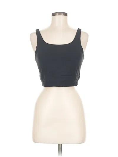 Pre-owned Nike Tank Top Black Strapless Neckline Tops