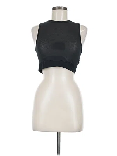Pre-owned Nike Tank Top Black Strapless Neckline Tops