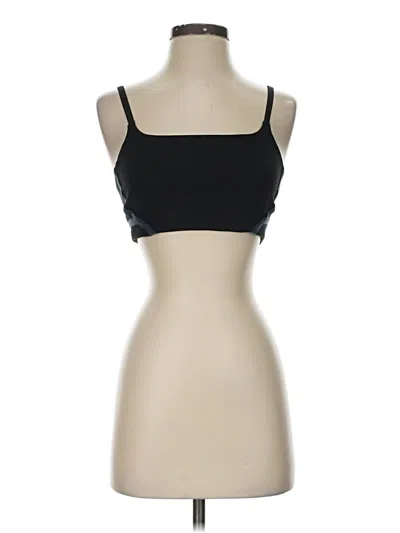 Pre-owned Nike Tank Top Black Strapless Neckline Tops