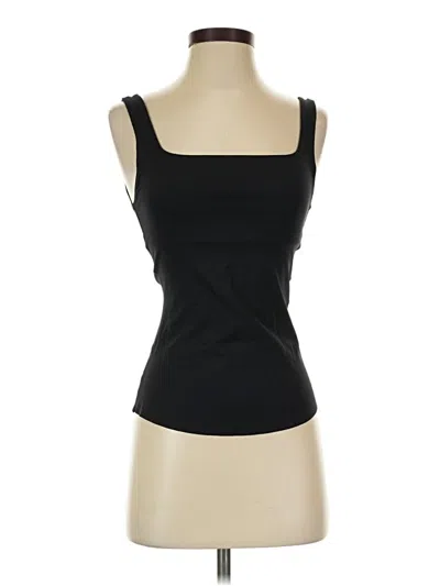 Pre-owned Nike Tank Top Black Strapless Neckline Tops