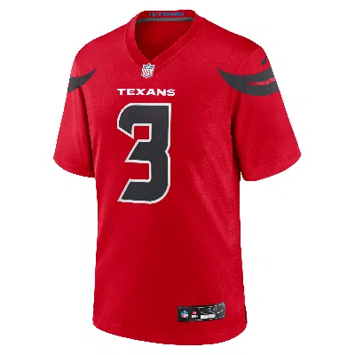 Nike Tank Top Dell Houston Texans  Men's Nfl Game Football Jersey In Red