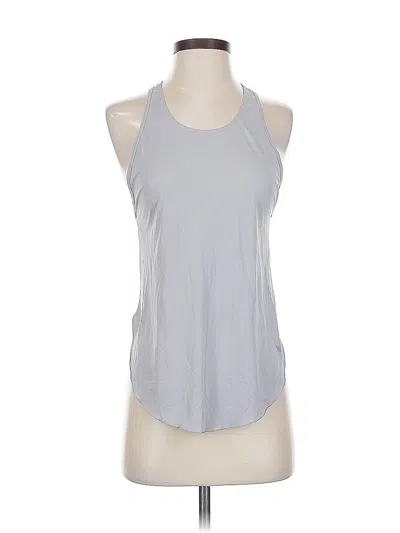 Pre-owned Nike Tank Top Gray Crew Neck Tops