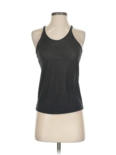 Pre-owned Nike Tank Top Gray Halter Neckline Tops
