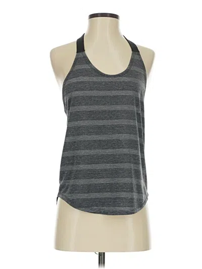 Pre-owned Nike Tank Top Gray Halter Neckline Tops