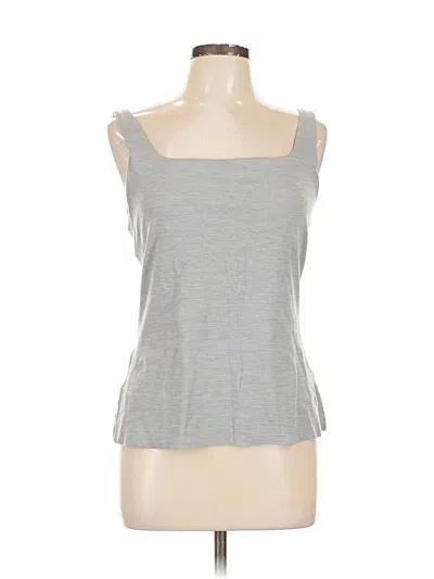 Pre-owned Nike Tank Top Gray Strapless Neckline Tops