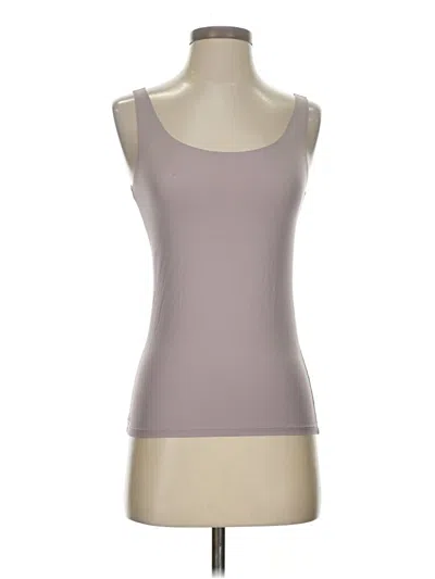 Pre-owned Nike Tank Top Gray Strapless Neckline Tops