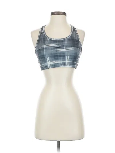 Pre-owned Nike Tank Top Green Halter Neckline Tops