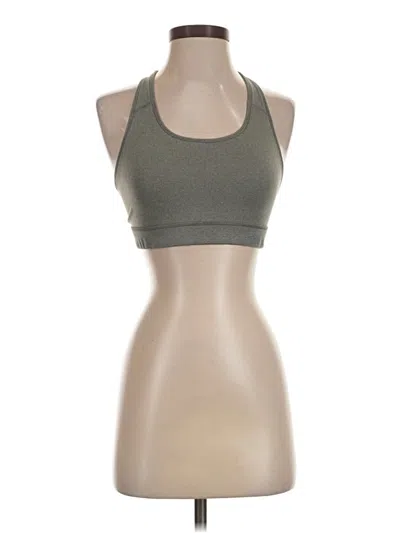 Pre-owned Nike Tank Top Green Halter Neckline Tops