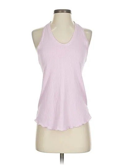 Pre-owned Nike Tank Top Pink Halter Neckline Tops