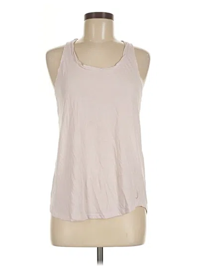 Pre-owned Nike Tank Top Pink Halter Neckline Tops
